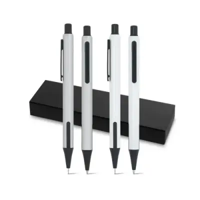 Set roler cu creion mecanic, hudson alb